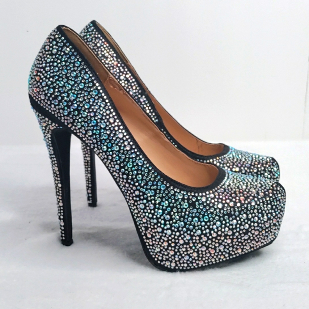 Rhinestone Heels